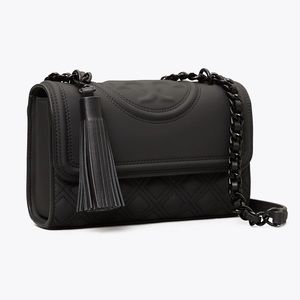 TORY BURCH FLEMING MATTE SMALL CONVERTIBLE SHOULDER BAG